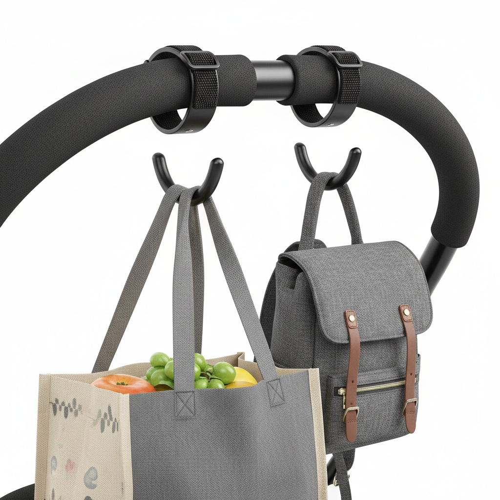 Pram Hooks (2-Pack, Heavy Duty)