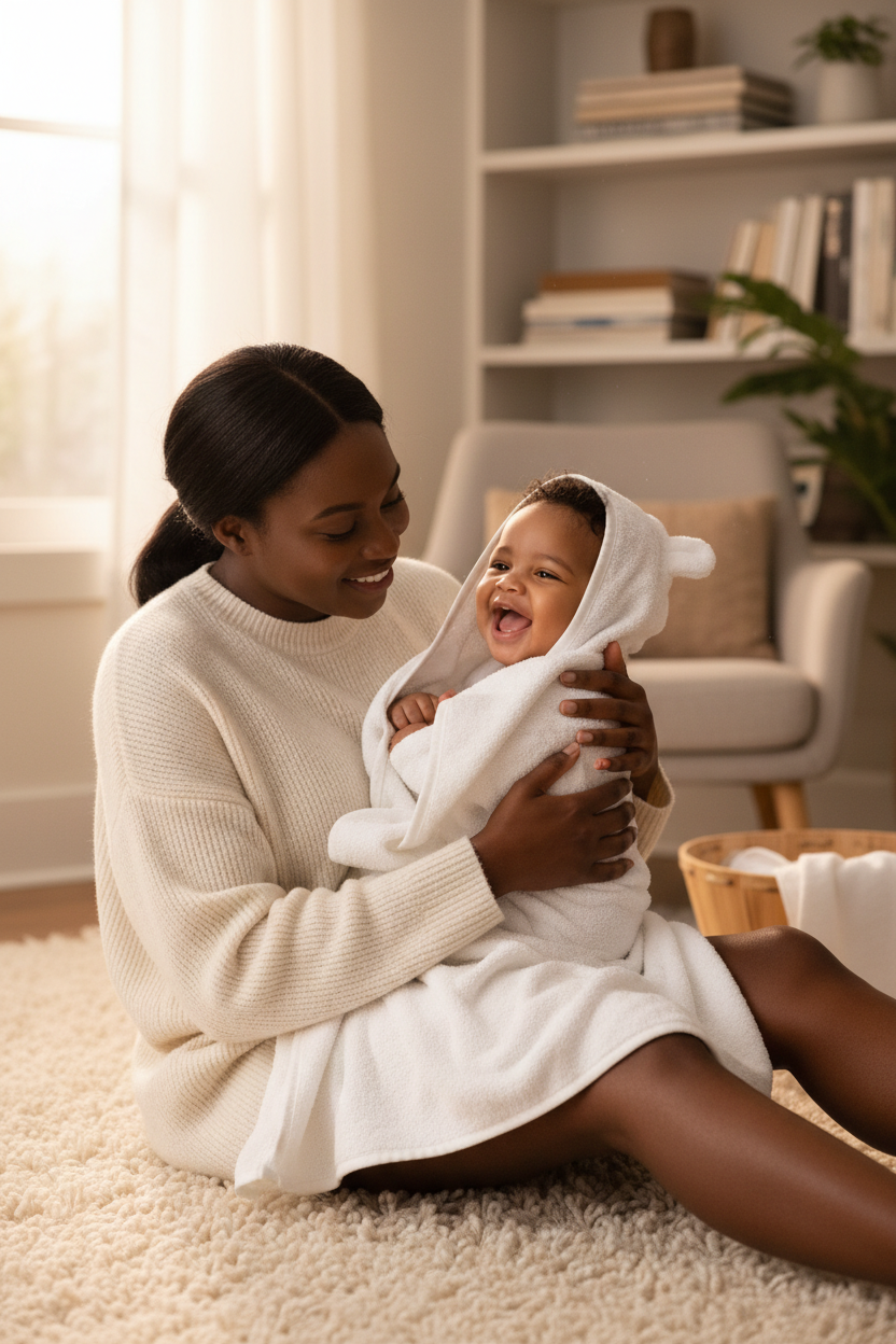 Hooded Baby Bath Towel (Ultra-Soft)