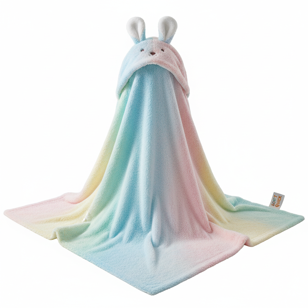 Hooded Baby Bath Towel (Ultra-Soft)
