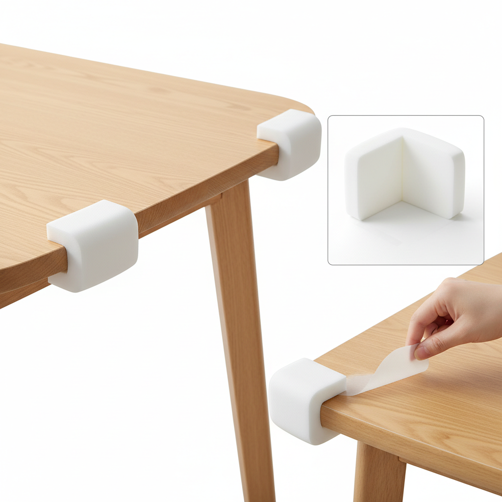 Corner Guards (Soft Foam, 12-Pack)