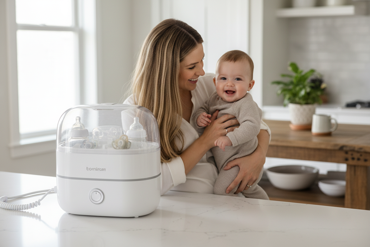Electric Steam Steriliser (4–6 Bottles)