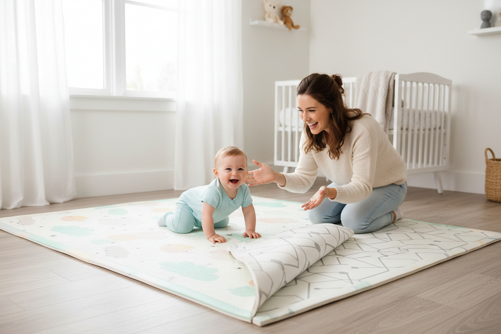 Baby Play Mat (Foldable, Non-Toxic)