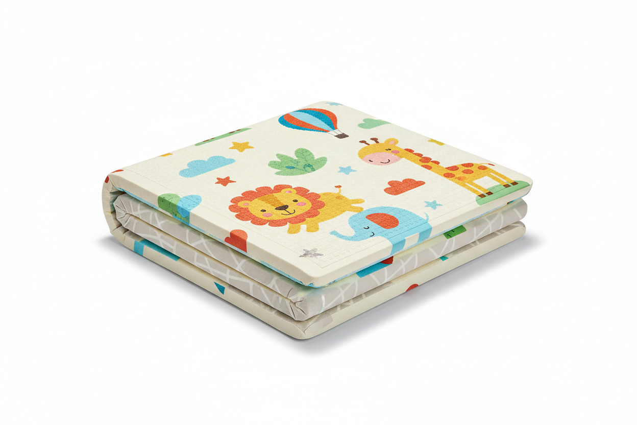 Baby Play Mat (Foldable, Non-Toxic)