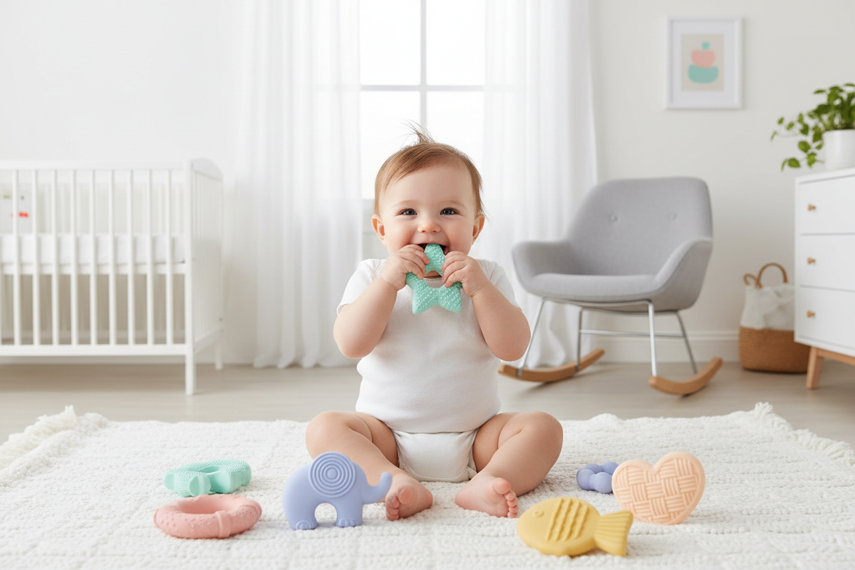 Teething Toy Set (4-Pack)