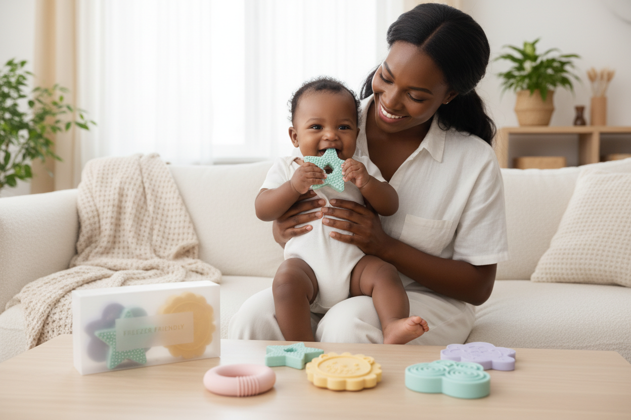 Teething Toy Set (4-Pack)