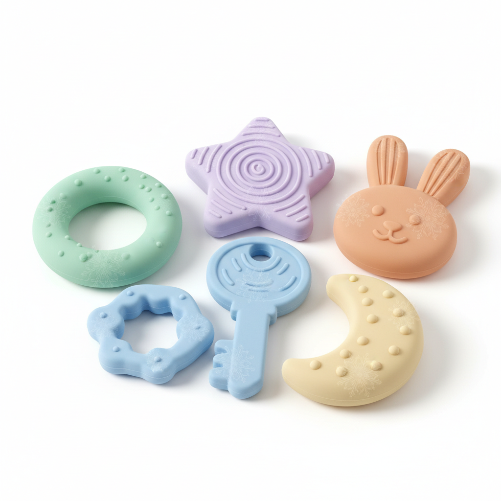 Teething Toy Set (4-Pack)
